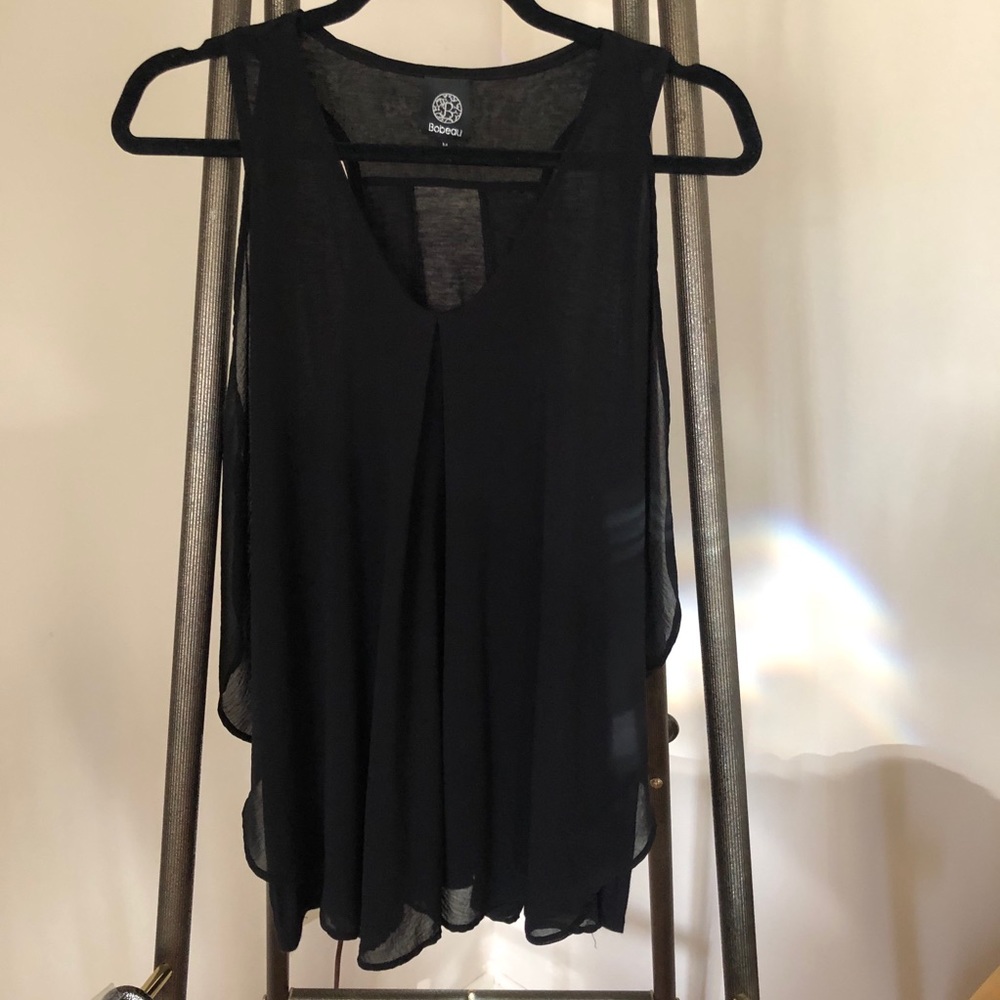 Black Sleeveless Top